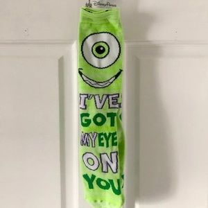 New With Tags Disney Parks Mike Wazowski Monsters Inc Socks